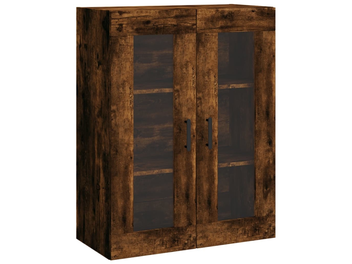 Wall Mounted Cabinet, Wall Mounted Cabinets Vidaxl Marrom Madeira Processada (n/a)