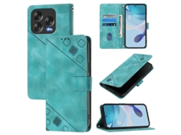 Capa De Celular De Couro Com Relevo Skin Feel