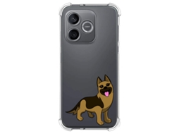 Capa Tumundosmartphone De Silicone À Prova De Choque Para Honor 600 Lite 5g Com Estampa De Cachorro 3 Desenhos