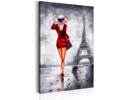 Quadro ARTGEIST Lady in Paris (80x120)