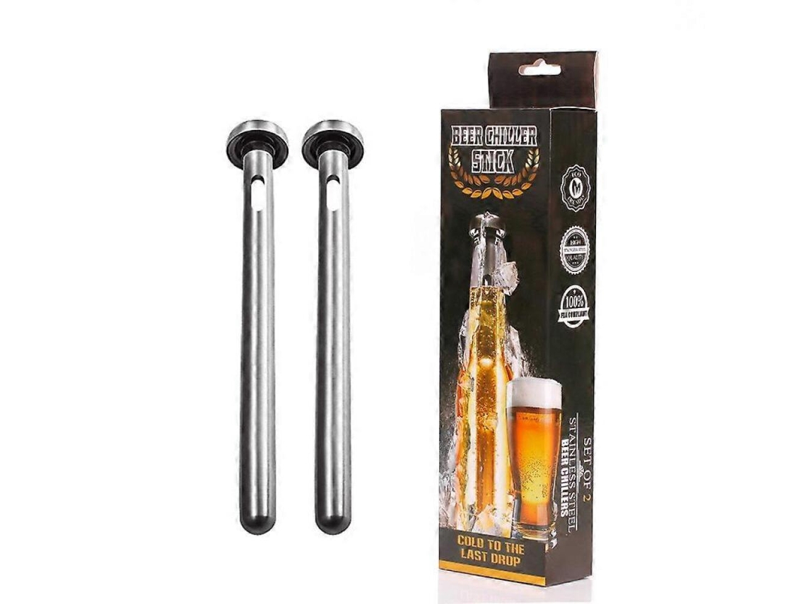 Bastão De Aço Inoxidável 304 Para Congelamento Rápido De Cerveja E Vinho, 214*35mm, 2024 Ping