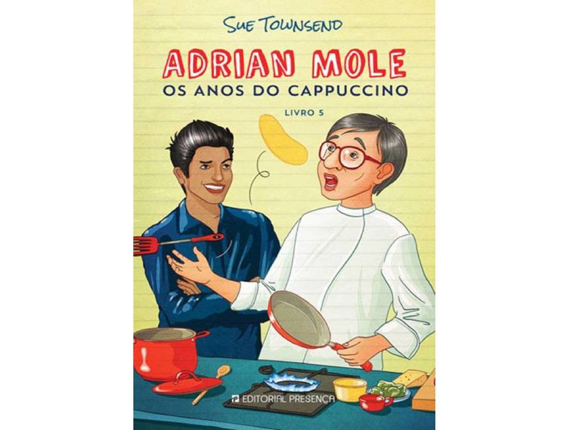 Livro Adrian Mole - Os Anos do Cappuccino (Livro 5) de Sue Townsend (Português)