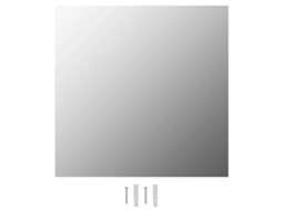 Wall Mirror, Wall Mirrors Vidaxl Prateado Vidro (40 X 40 Cm)