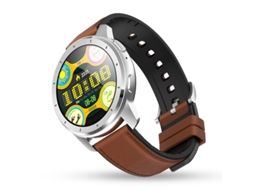 Smartwatch, Monitoramento de Frequência Cardíaca por Som, Relógio Esportivo Saudável, Prata Bestvite