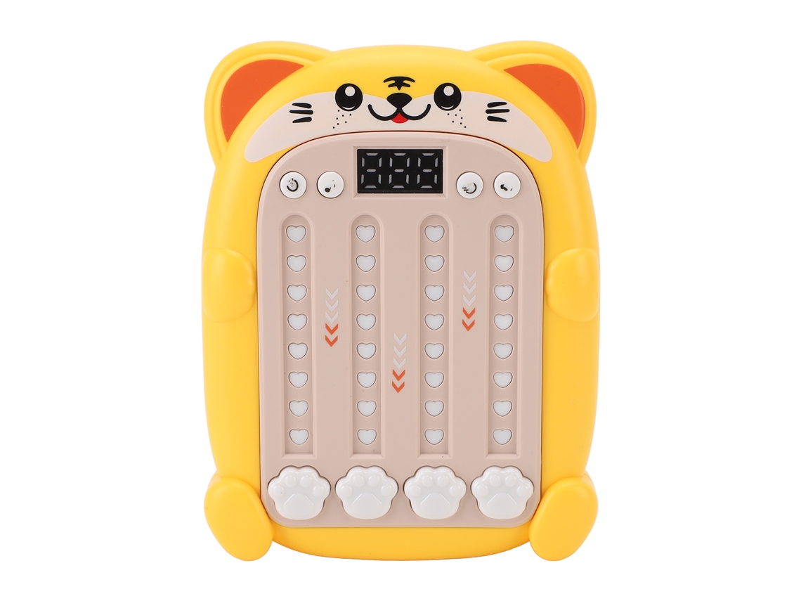 Ats máquina de Juego de Ritmo de Pulsación Rápida Portátil Rompecabezas Botones Musicales para Niños Y Niñas