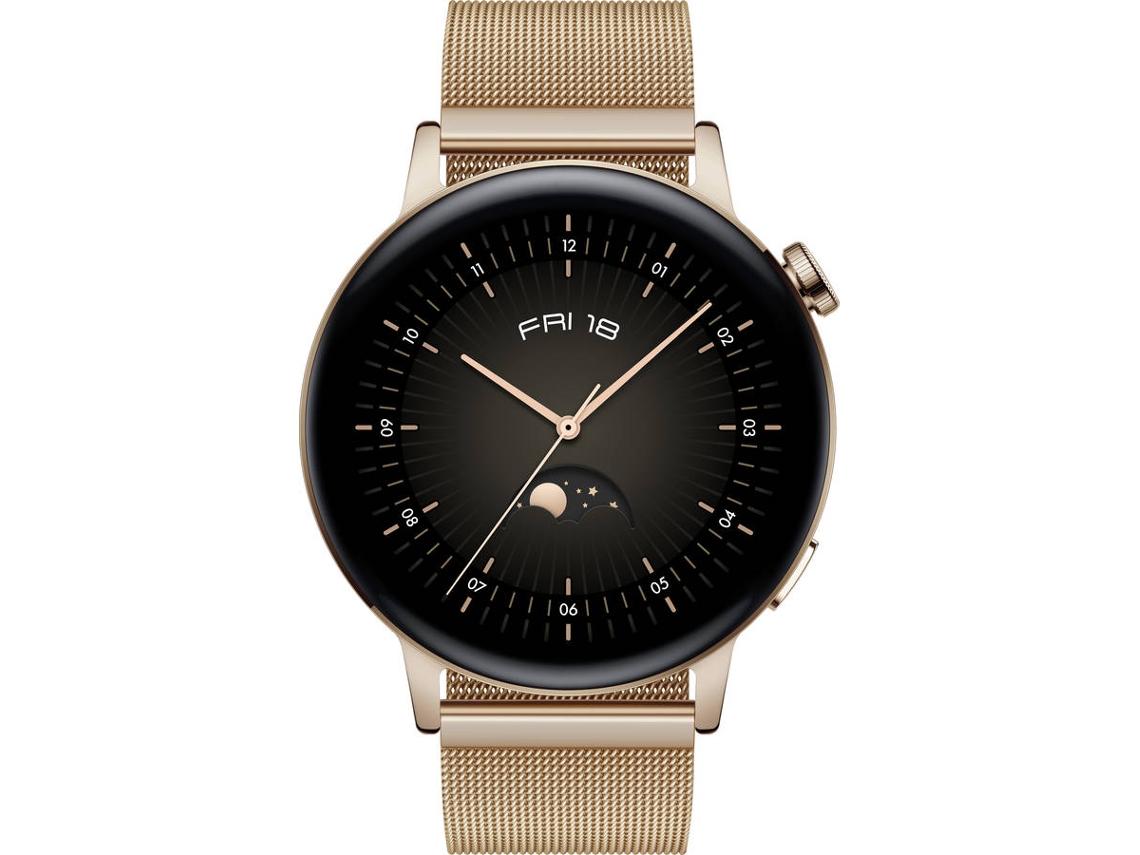 Smartwatch HUAWEI Watch GT3 Elegant 42mm Dourado Worten.pt