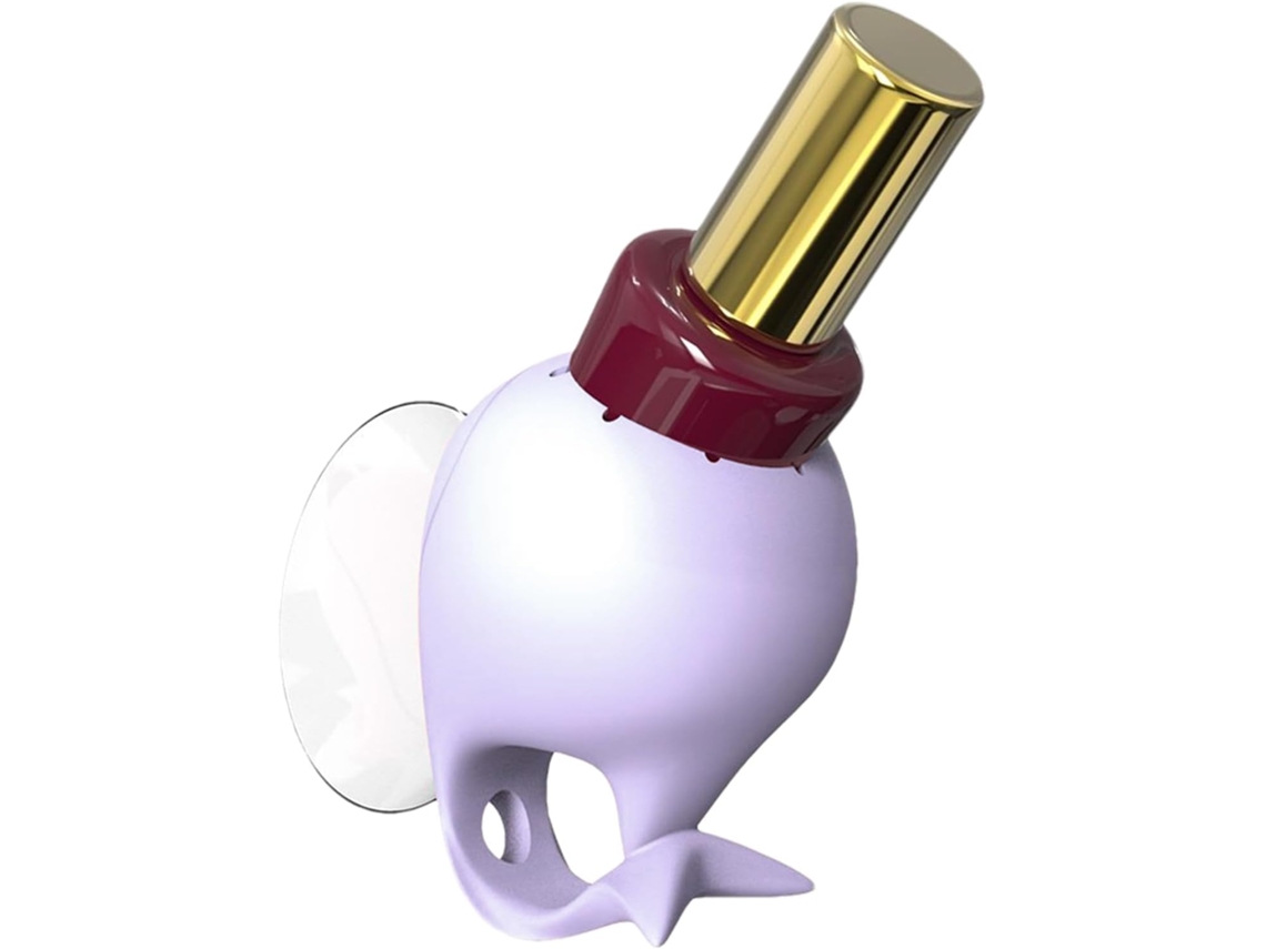 Suporte para garrafa de esmalte anti-derramamento, sólida, antiderrapante e estável.