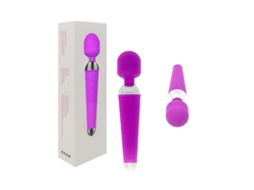 Varinha Massageadora Sem Fio Com 10 Modos De Vibração Diferentes - Brinquedos Sexuais, Roxo