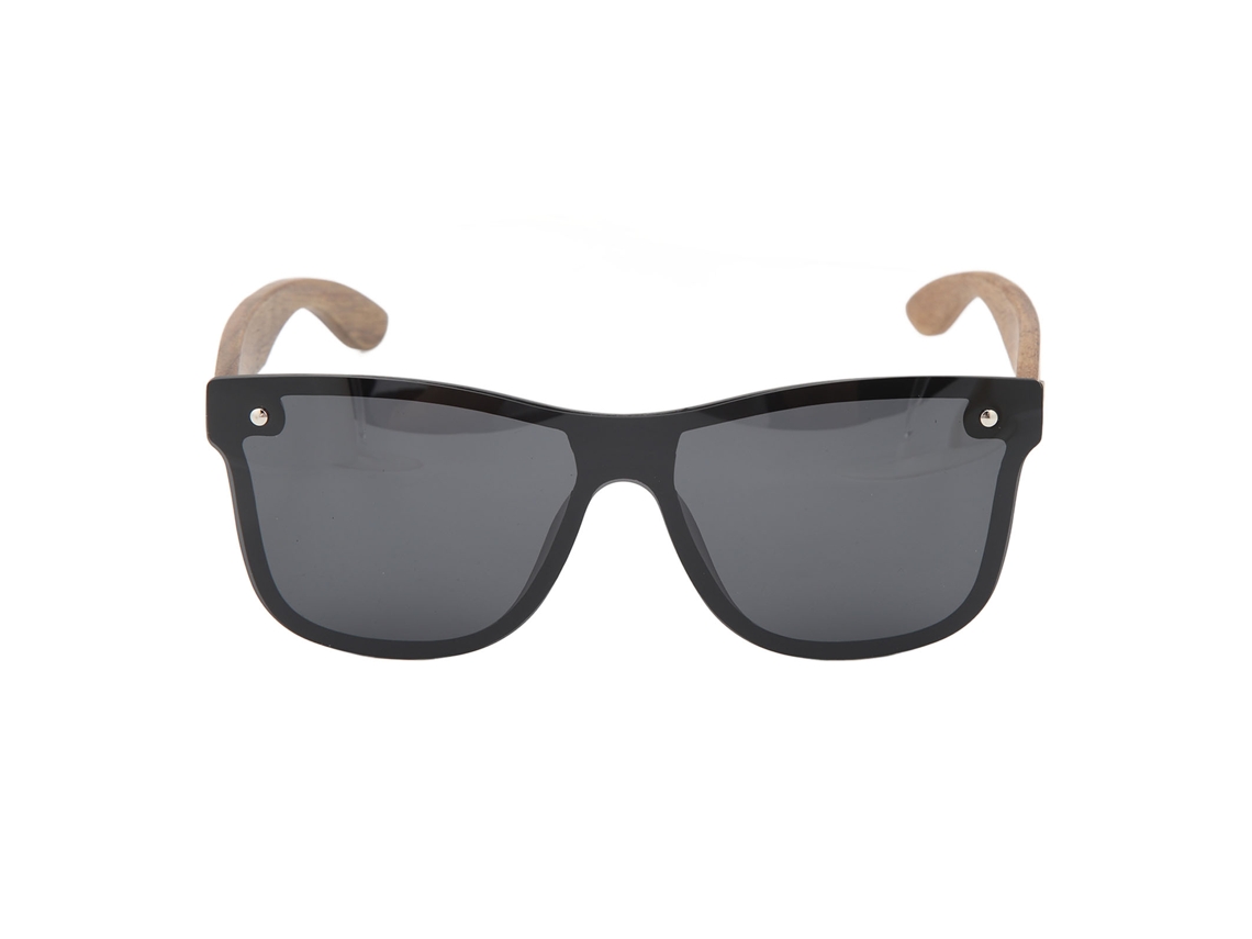 Óculos de Sol Rimless One Piece Lentes Espelhadas HD Polarizados UV400