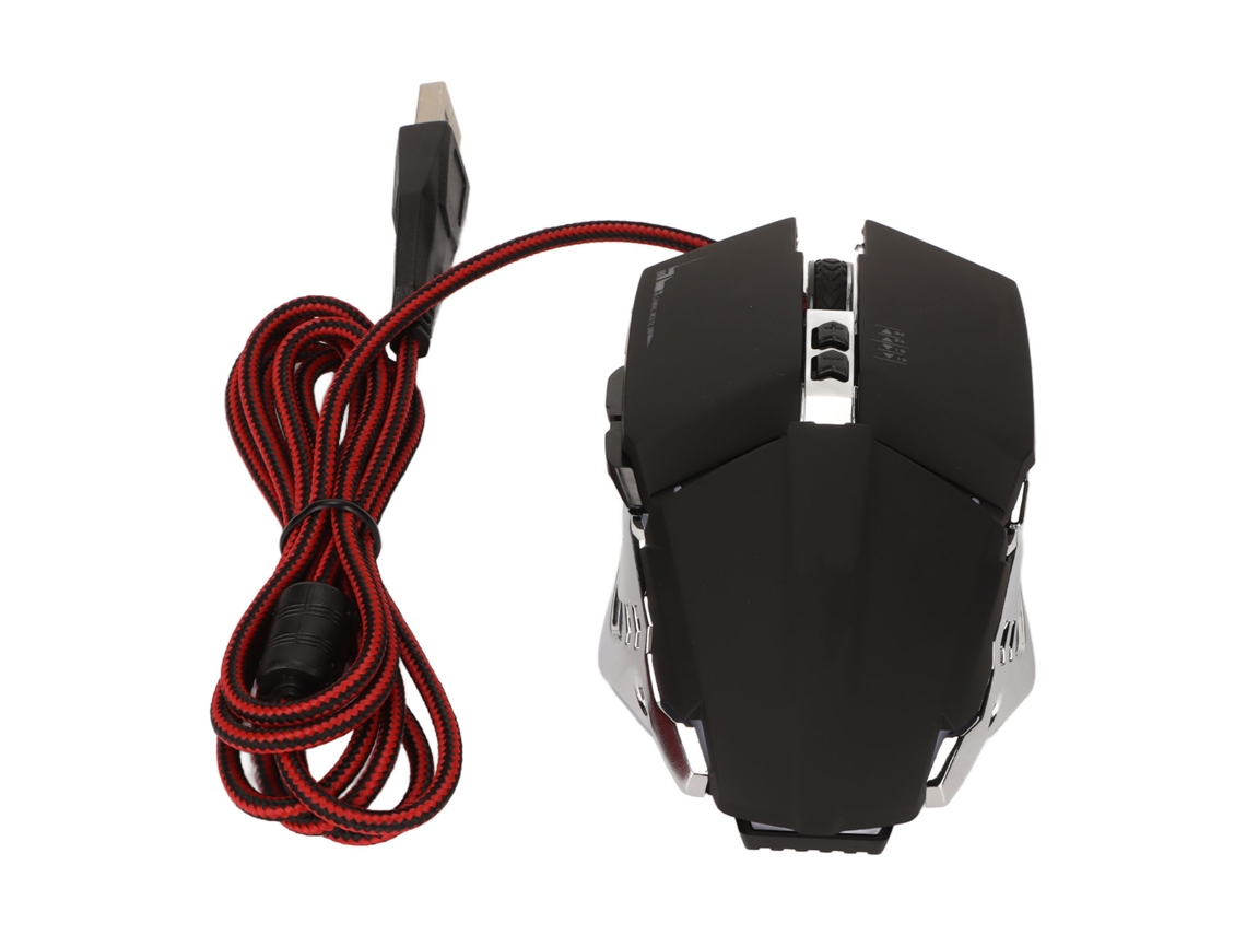 Aetheria mouse Gamer com Design Ergonômico, 4 Dpi Ajustáveis e Iluminação Rgb Respiração para Pc e Laptop