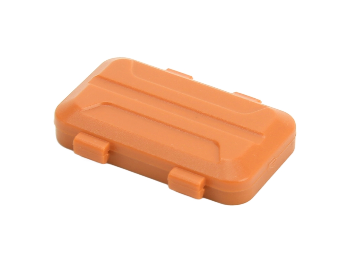 Caixa De Ferramentas Laxiscreed Para Carro Rc 1/18 E 1/24 Em Laranja