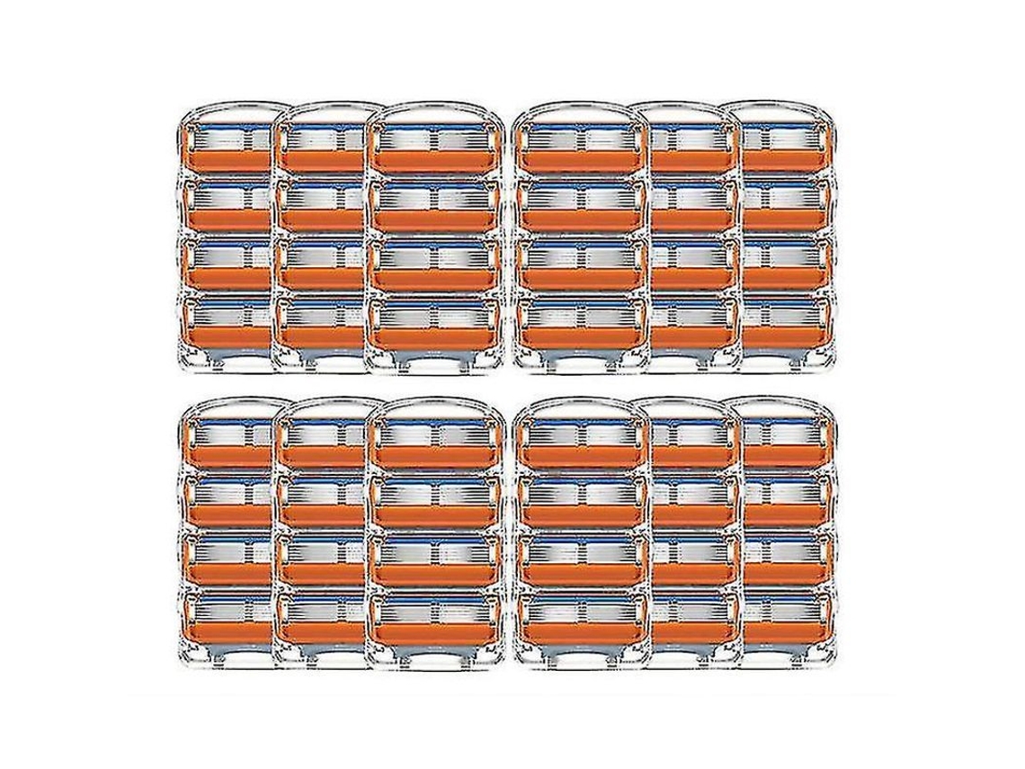 52 Lenços Barbear de 5 Camadas Compatíveis com Gillette Fusion Sideboards para Homens
