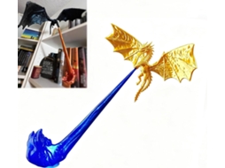 Luminária De Canto Em Formato Dragão Para Estante, Modelo 3d Com