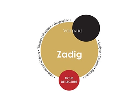 Livro Fiche de lecture Zadig Étude intégrale French Edition de Voltaire (Francês)