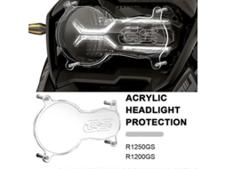 Protetor de Farol em Acrílico para Motocicleta Bmw R1200gs R1250gs R 1250 Gs Lc 2013 2023 CHARM