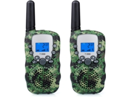 Walkie Talkie Camuflado De Longo Alcance De 3 Km, Jogos De Acampamento Ao Ar Livre, Melhores Presentes Para Crianças Brilvibera