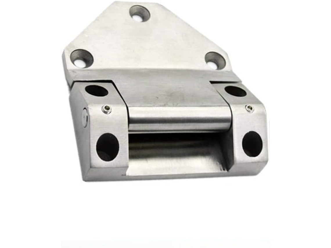 Conjunto De 2 Dobradiças Reforçadas Em Aço Inoxidável Para Uso Industrial