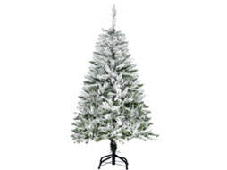 Árvore de Natal Artificial S/MARCA, Nevada, 120 cm, 200 galhos, Nordmann