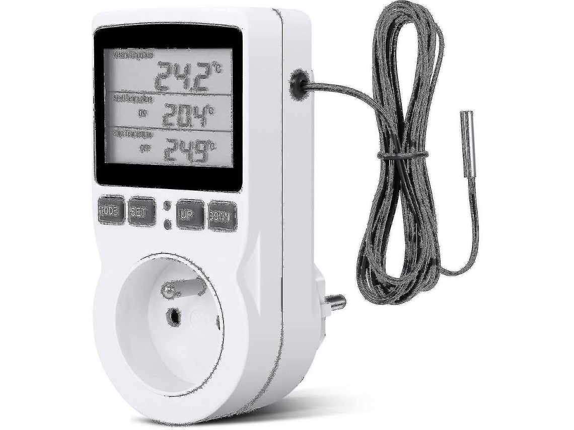 Lurelia Termostato Lcd Inteligente Para Estufa E Terrário Controlo De Temperatura 230 V Jun