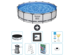 Bestway Piscina Bestway Steel Pro Max Redonda - 457x122 Cm - 8-peças S608