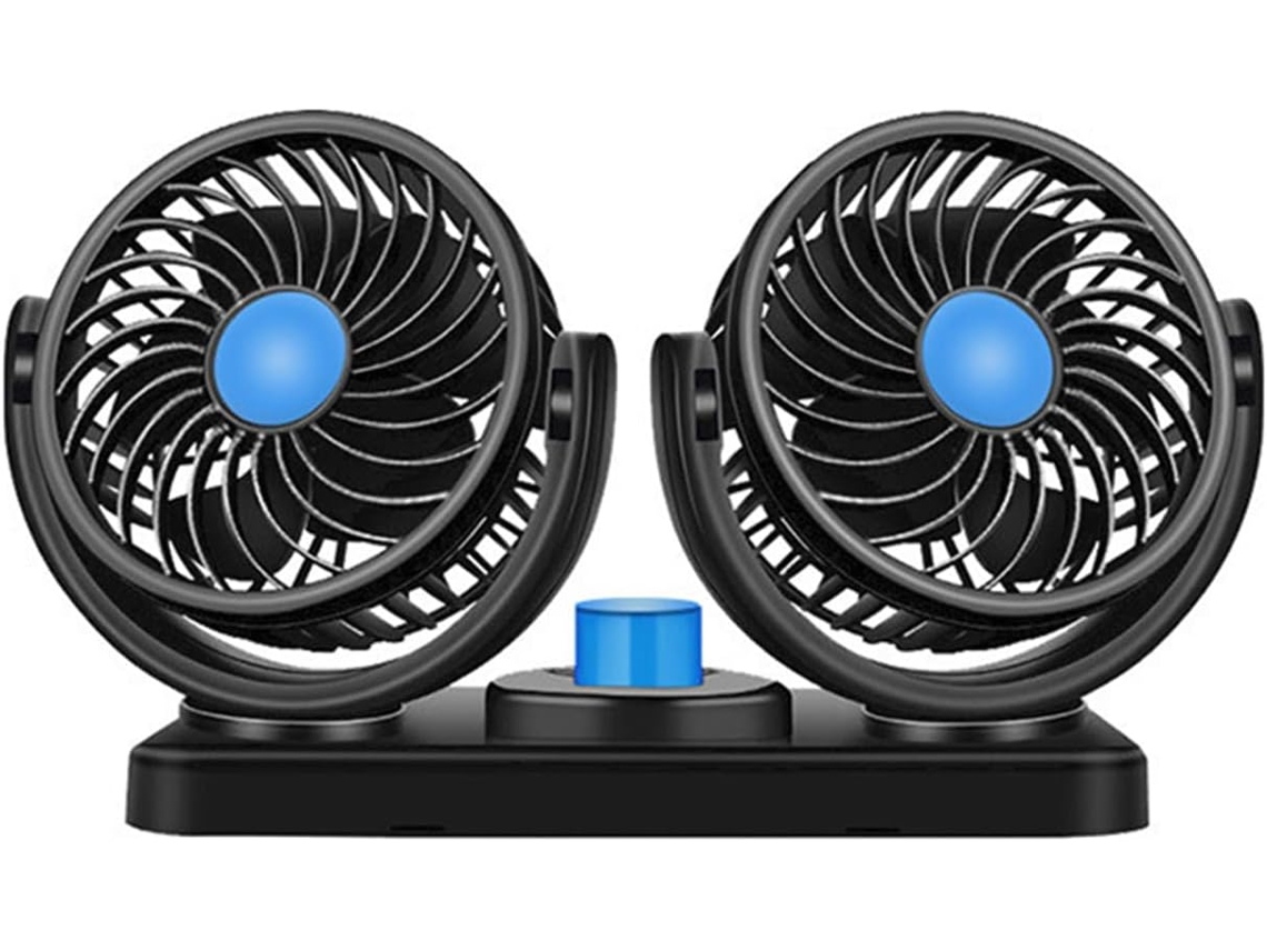 Ventilador De Refrigeração Para Carro Aqxreight Com Circulador Giratório 360 Graus Veículos 12v Dc