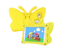 Capa Para Samsung Galaxy Tab A7 Lite 8.7 T220/t225 2021 Com Estampa De Borboleta, Ideal Crianças, Feita Espuma Eva Macia, Cantos R Tuotuo