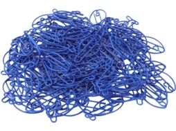 Clips De Papel Em Formato Peixe, Resistentes E Em Ferro Azul Escuro, Ideais Para Uso Diário No Escritório E Na Escola