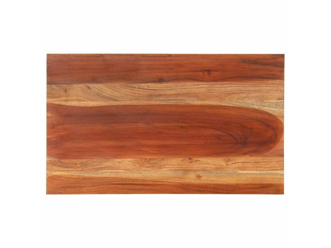 Vidaxl Tampo De Mesa Madeira De Acácia Maciça 25-27 Mm 60x100 Cm