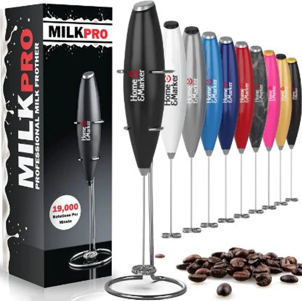 Espumador De Leite Elétrico Com 19.000 Rpm - Milkfroth