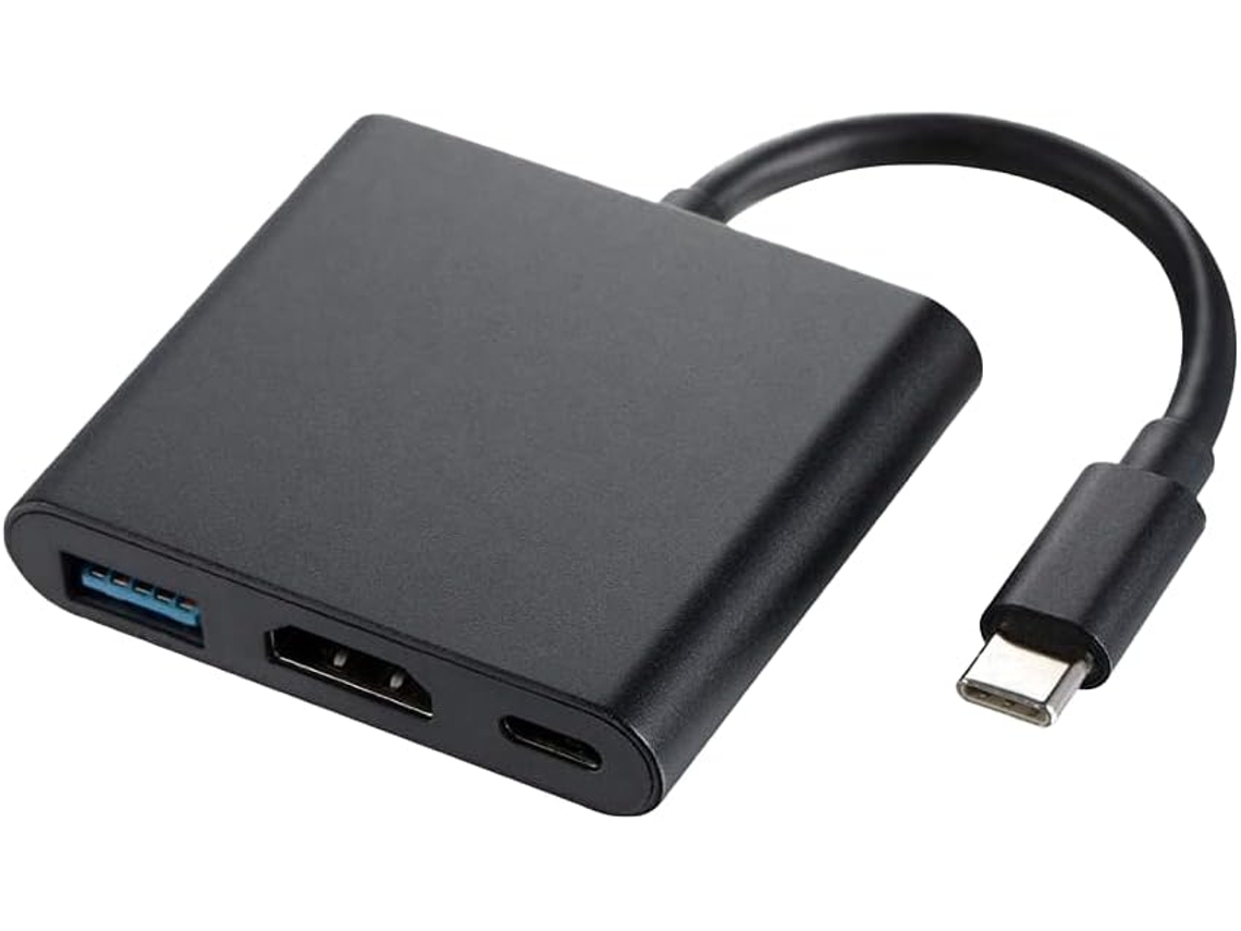 Adaptador Usb C Para Hdmi 4k Hub Tipo C Aquaforge
