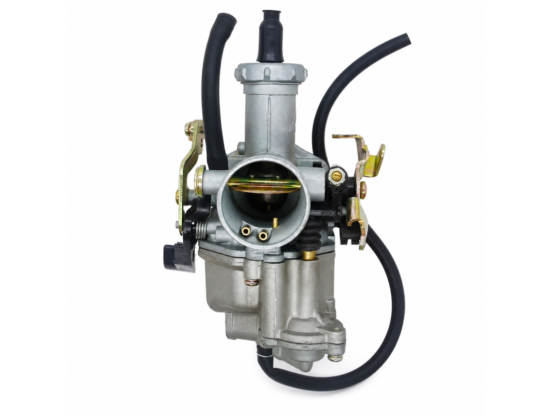 Carburador Pz30 com bomba de aceleração, 27 mm, para motos elétricas e quadriciclos de 200-250 cc, compatível com CG ATC200X e XL200R.