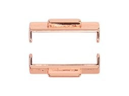 2pcs Conector Pulseira Relógio 22mm Metal para Fit 2 Acessório Rose Gold