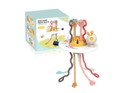 Primerox brinquedo Interativo de Corda para Puxar com Desenvolvimento Motor e Mastigação Bebê 162g