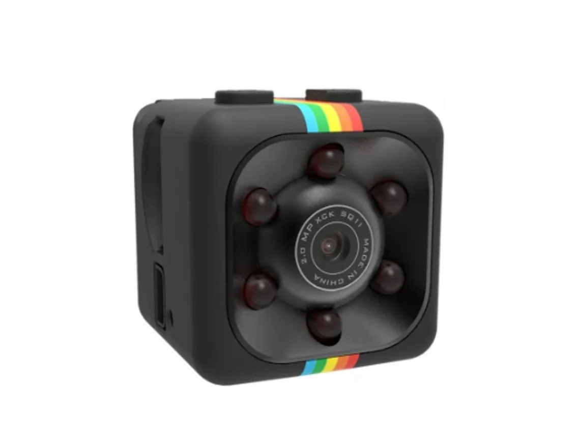 Câmera Espiã Câmera Oculta Mini Câmera Portátil Recarregável Alimentada Por Bateria Hd 1080p Visão Noturna Ativada Por Movimento Preto Yizhood