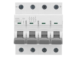 Disjuntor de Cc Mini Gym9 c63 4p 1000v | S/MARCA