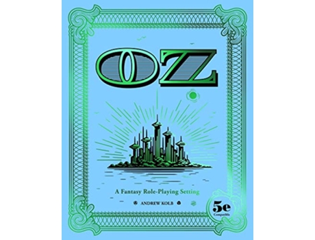 Livro OZ de Andrew Kolb (Inglês - Capa Dura)