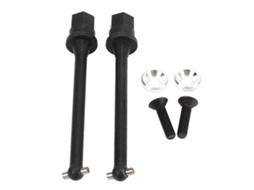Eixo De Transmissão Verdant Touch Para Carro Axial Yeti Jr 1/18 Rc, 2 Peças, Pretovayotoy
