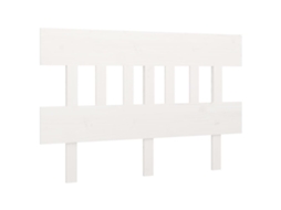 Bed Headboard, Bed Headboards Vidaxl Branco Madeira De Pinho (123.5 X 81 Cm)