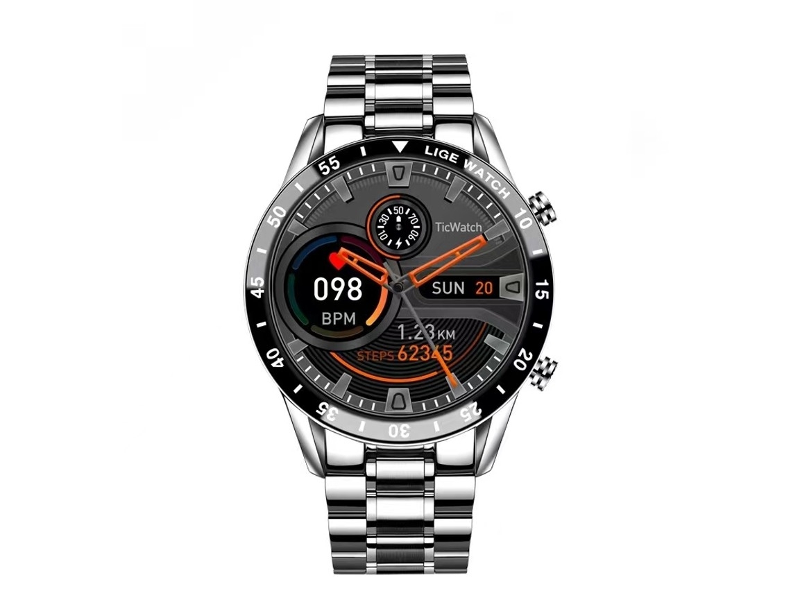 Smartwatch Com Mostrador Preto Personalizável