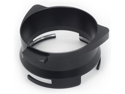 Anel de Dosagem de Café Funil de Dosagem 54 Mm Alumínio Compatível com Sage Delonghi Braville Filtros Preto ZYBLSSBB