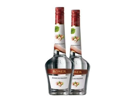 Aguardente Orujo RONER Haselnussgeist (0.7 L - 2 Unidades)