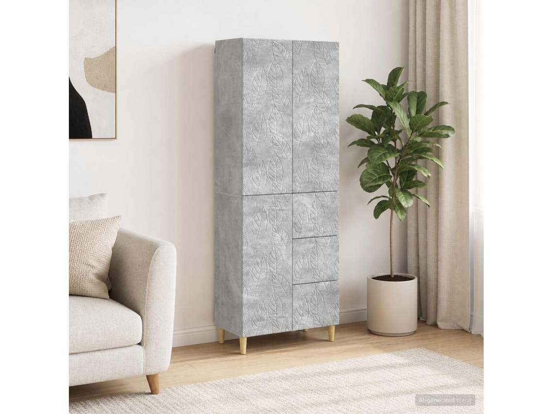 Vidaxl 2 Pcs Cinzento Cimento