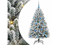 Árvore De Natal Artificial Articulada Com Base Vidaxl Verde Pvc (150 Cm)