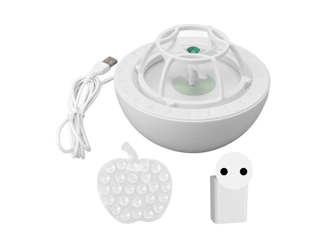 Lavadora de Pratos Mini Ultrassom USB 10W Verde para Viagem | S/MARCA