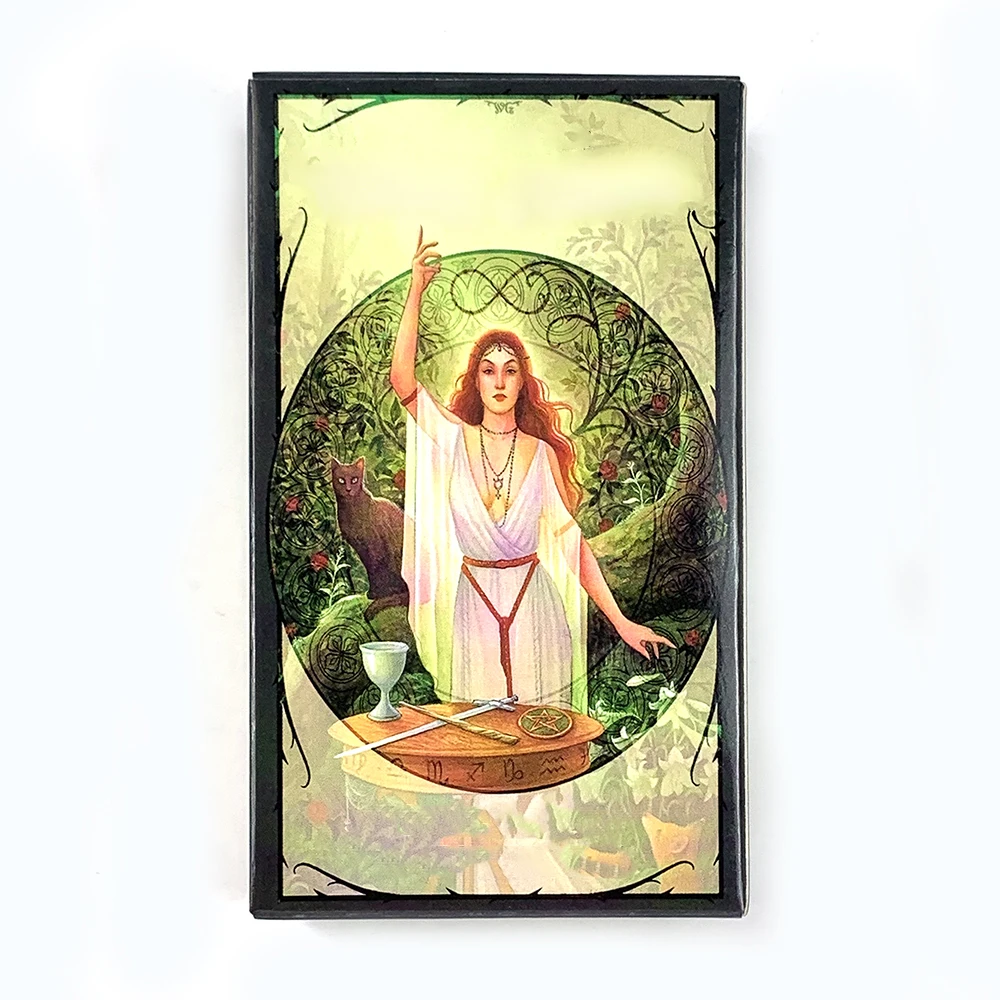 Tarot Ace, Baralho De 78 Cartas, Cartas Oráculo, Versão Em Inglês, Jogo De Tabuleiro De Adivinhação E Previsão.