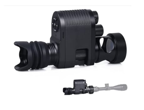 Cámara monocular de visión nocturna digital para oscuridad total, 720p HD, visión nocturna infrarroja para rifle de caza, color negro, Sziqiqi