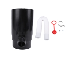 Sistema Coleta Água Chuva 10cm Divertidor Redondo Eficiente Preto