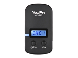 2026 controle Remoto Sem Fio Youpro Mc 292 para Câmera com Temporizador, 2.4g, Disparador de Tempo