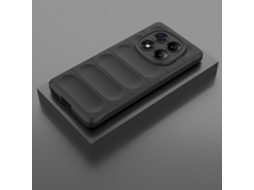 Capa Hexinyigjly Para Xiaomi Redmi Note15 Pro 5g Antichoque Com Toque Sensorial Preto