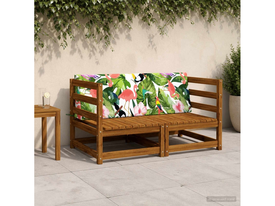 Vidaxl Almofadão De Encosto Soest 100% Poliéster Multicolor